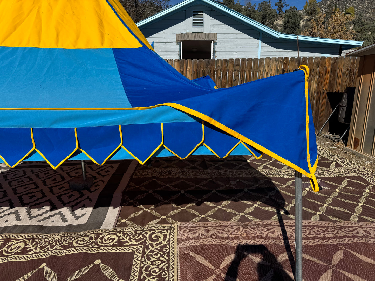 2026 new 15'x15' Oakenfoot tent system, off the shelf