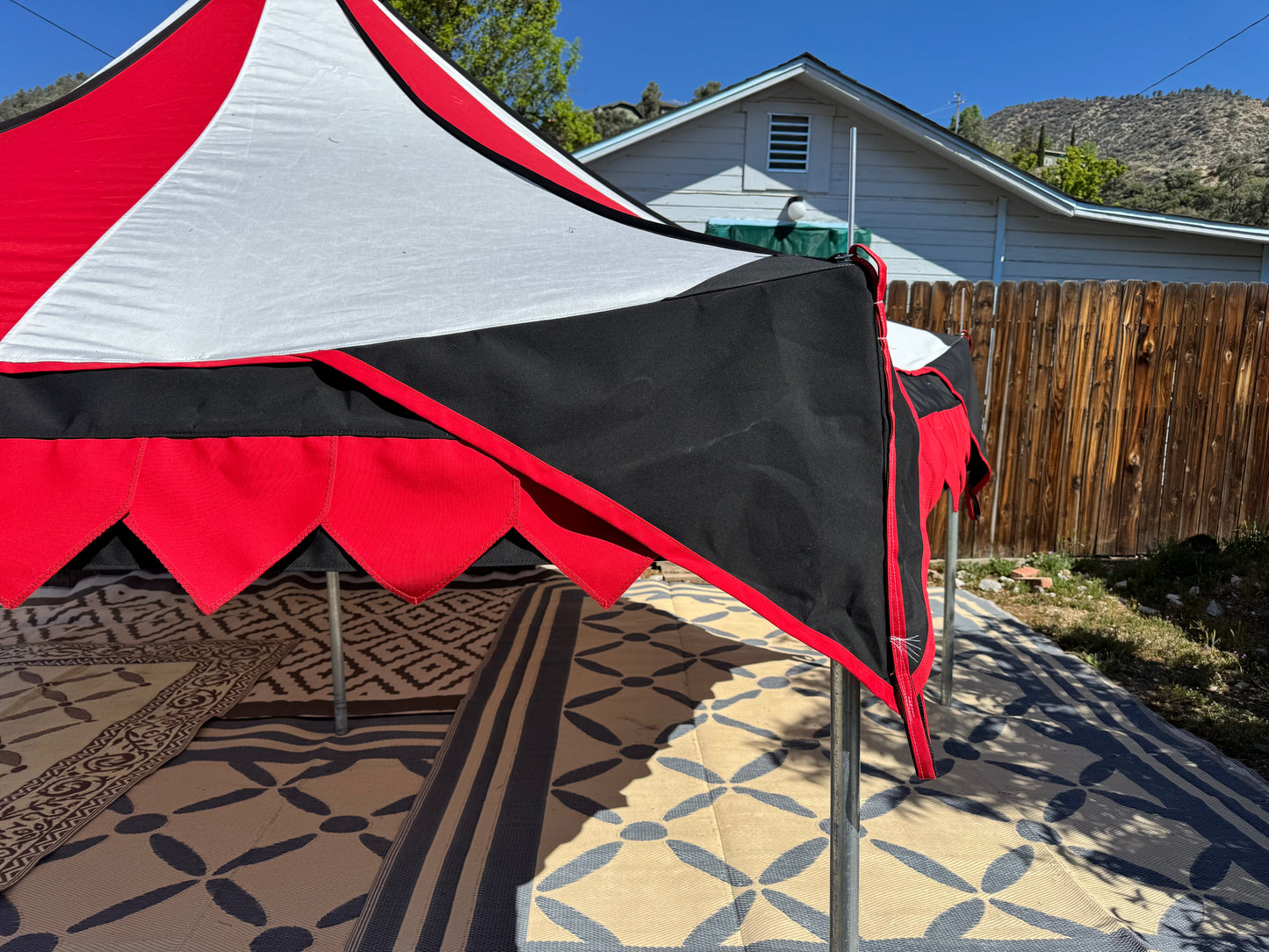 15FT Oakenfoot Hexagon tent system, off the shelf