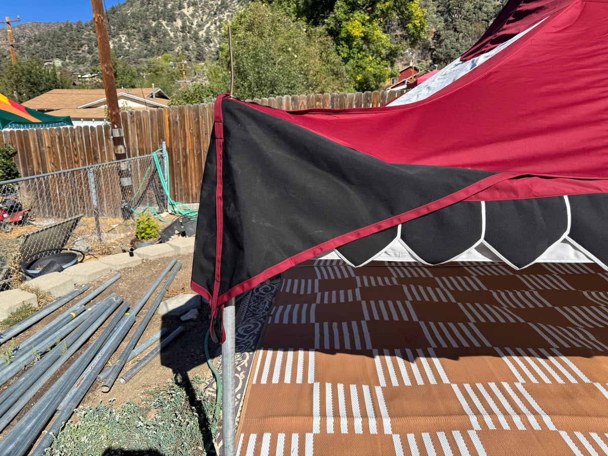 Gen 3, 20-footer Oakenfoot tent system, off the shelf