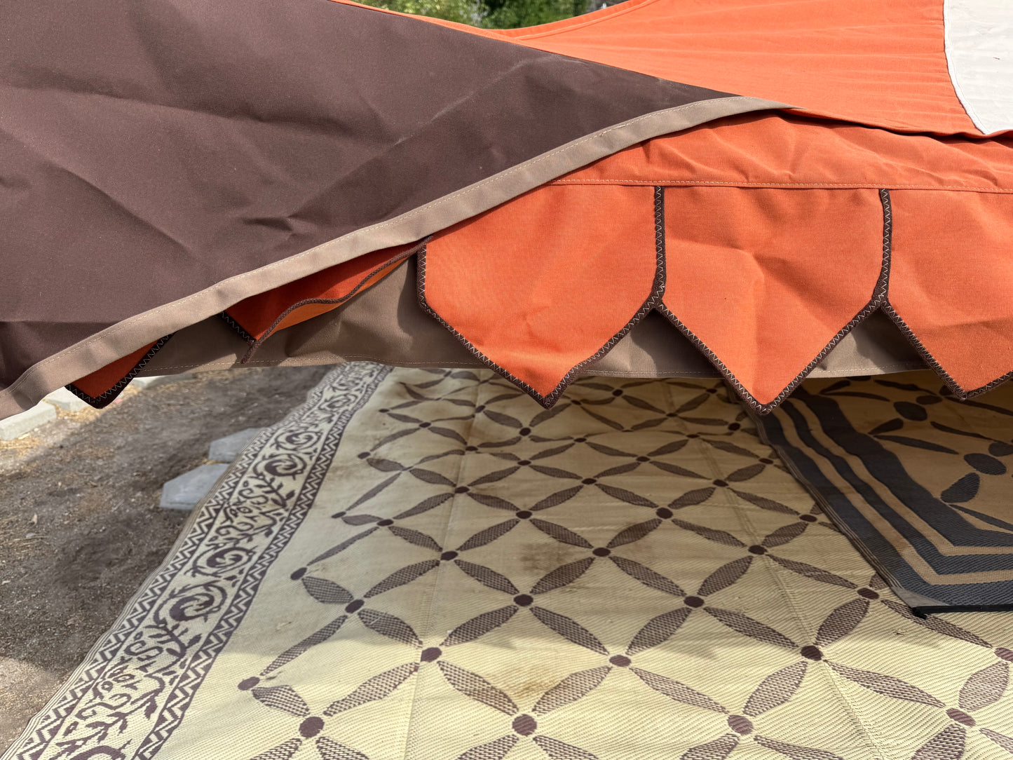20-footer Classic Oakenfoot tent system, off the shelf