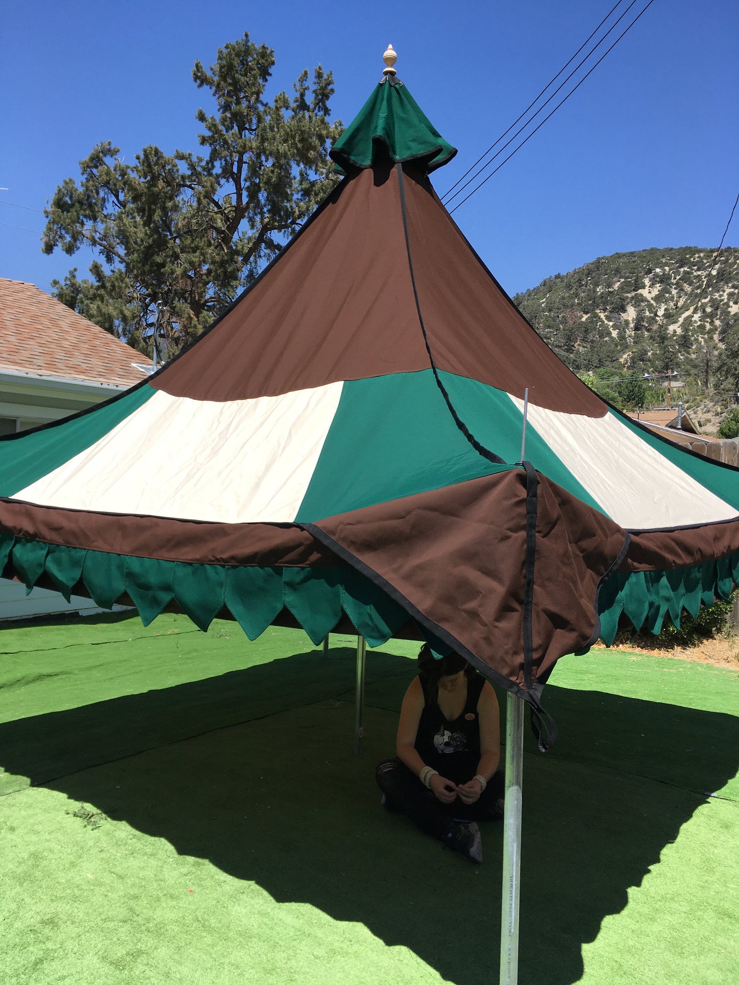 Oakenfoot Off the Shelf, 15-foot tent system
