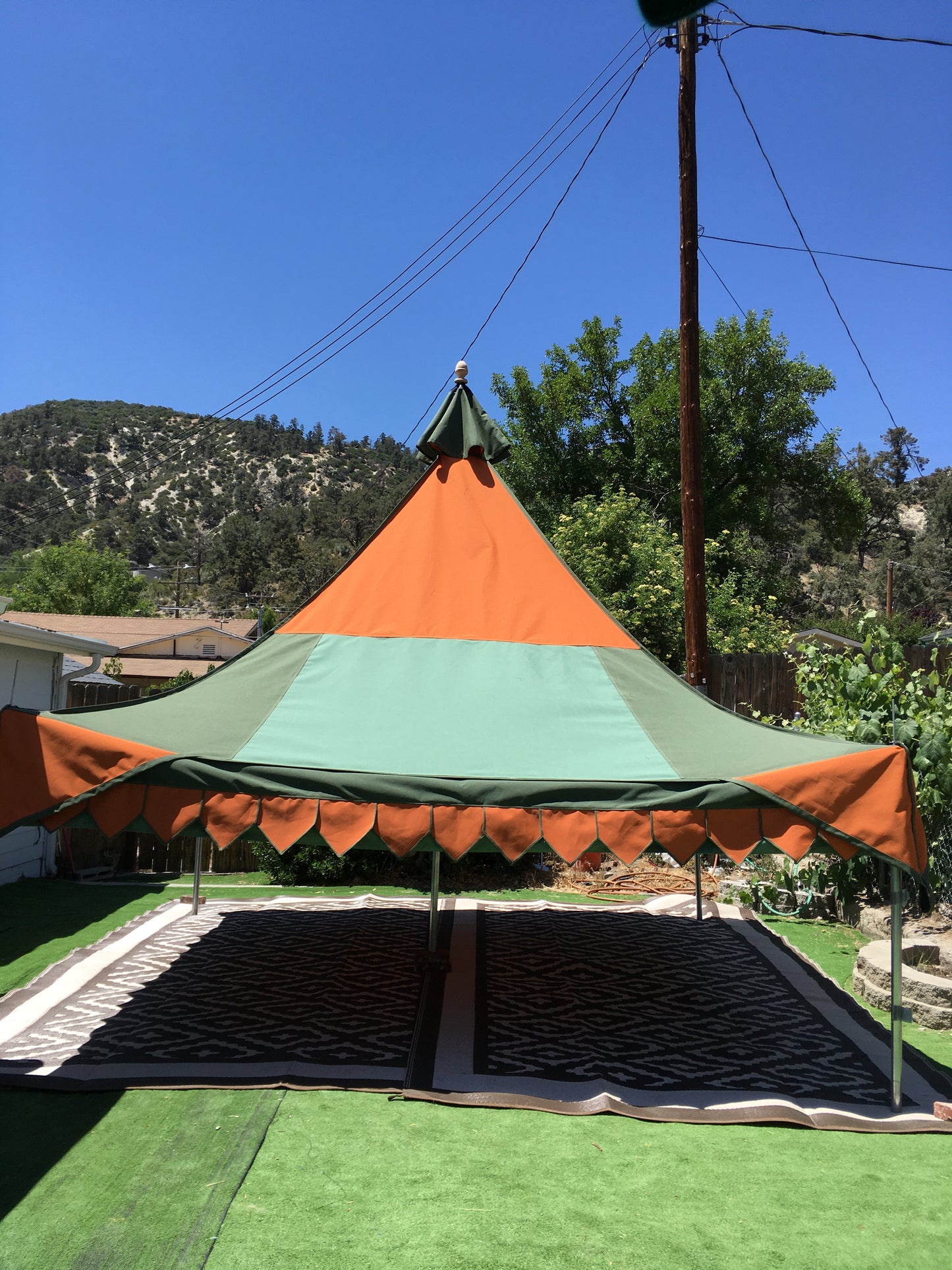 Oakenfoot Faire Tents - build-a-tent Classic Square