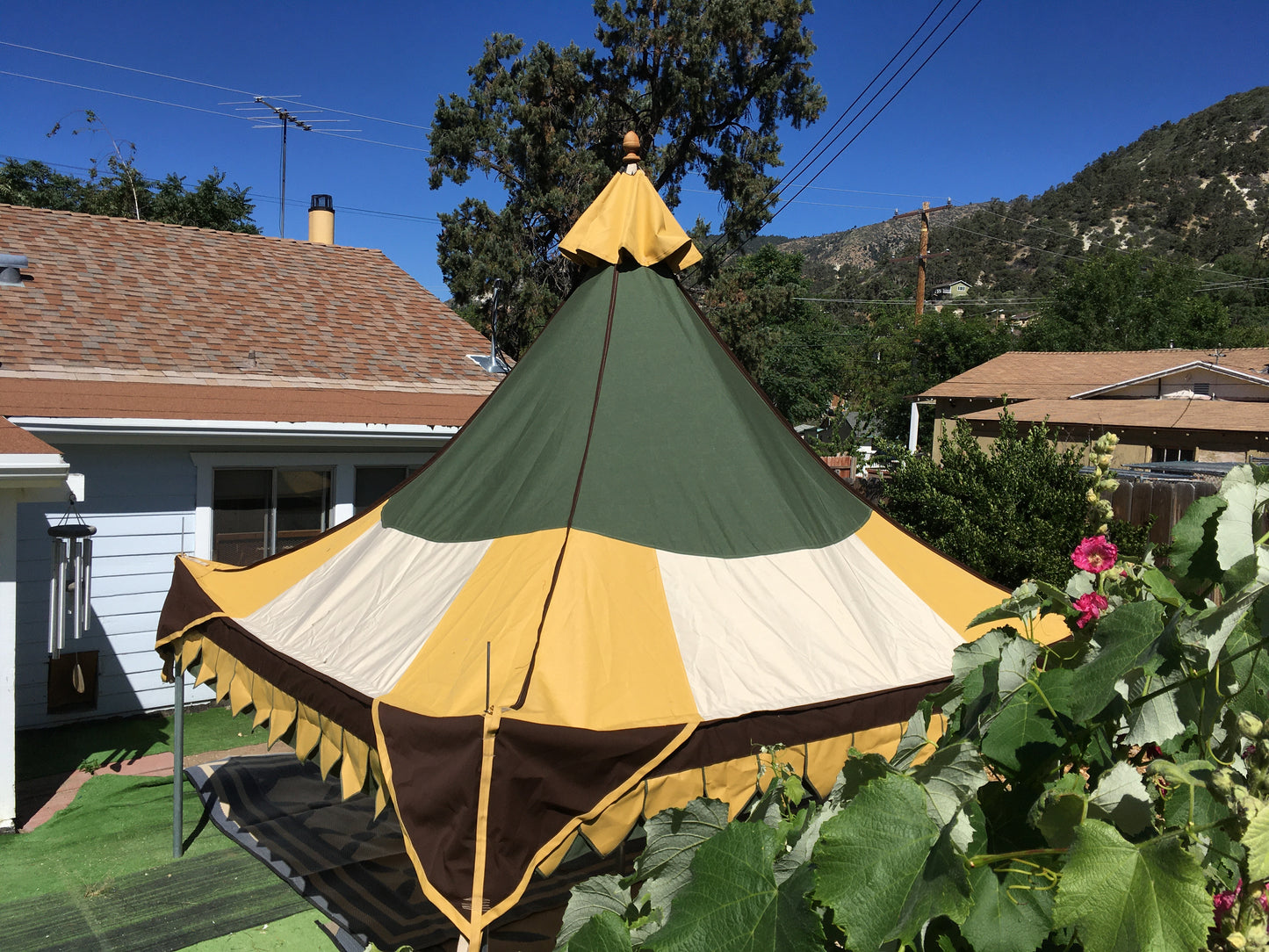 Oakenfoot Faire Tents - build-a-tent Classic Square