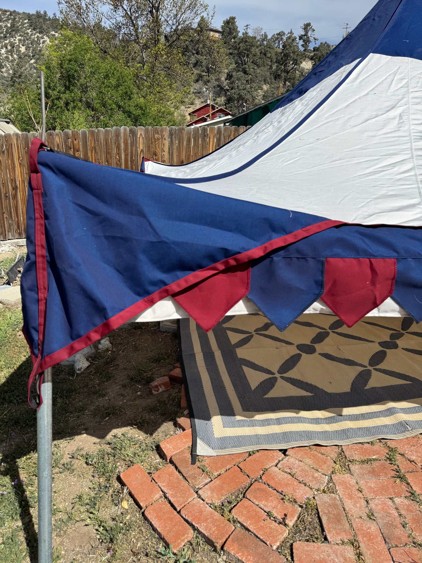 Oakenfoot 20-footer tent system, off the shelf