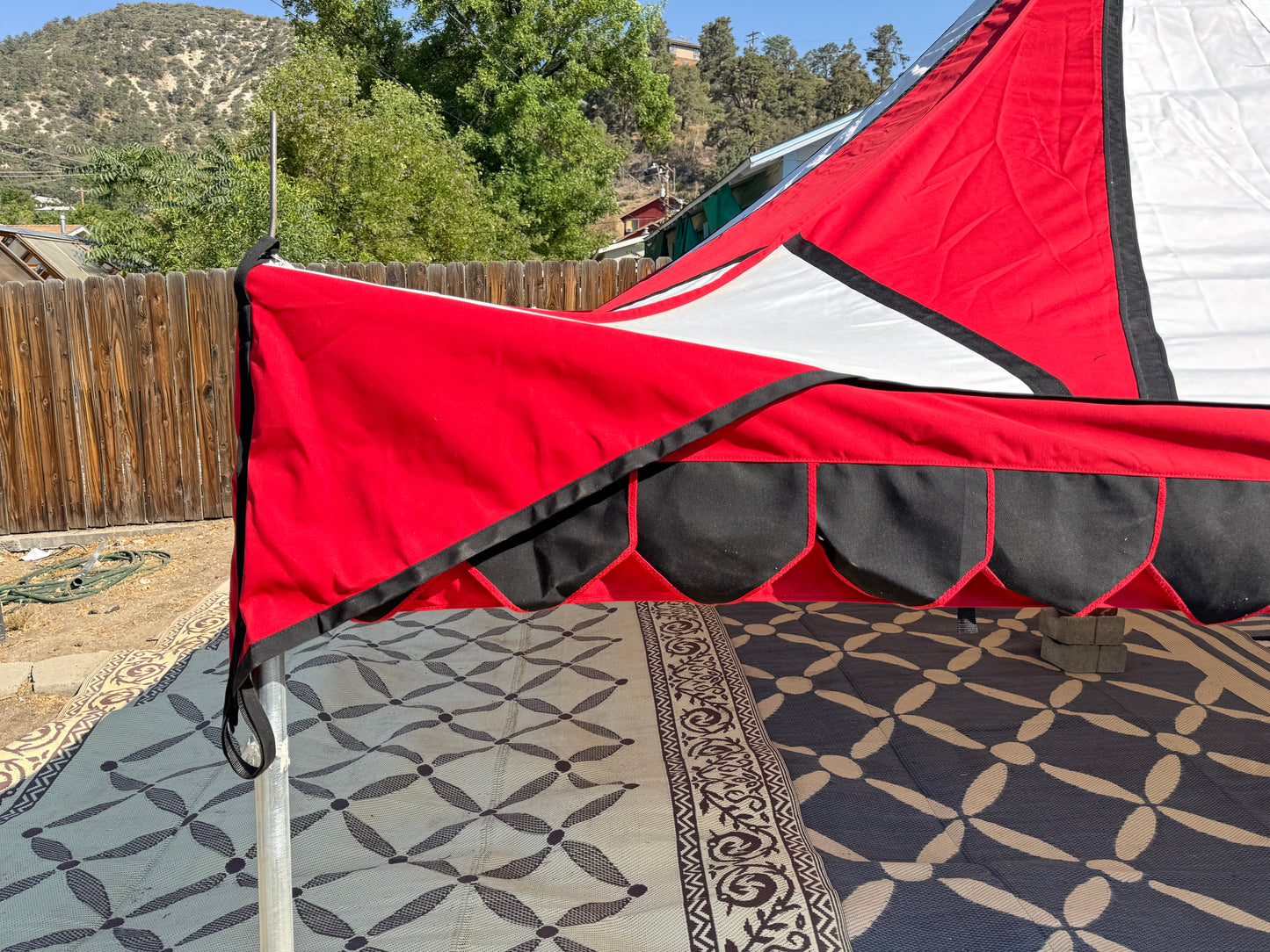 15' Maltese tent system, off the shelf