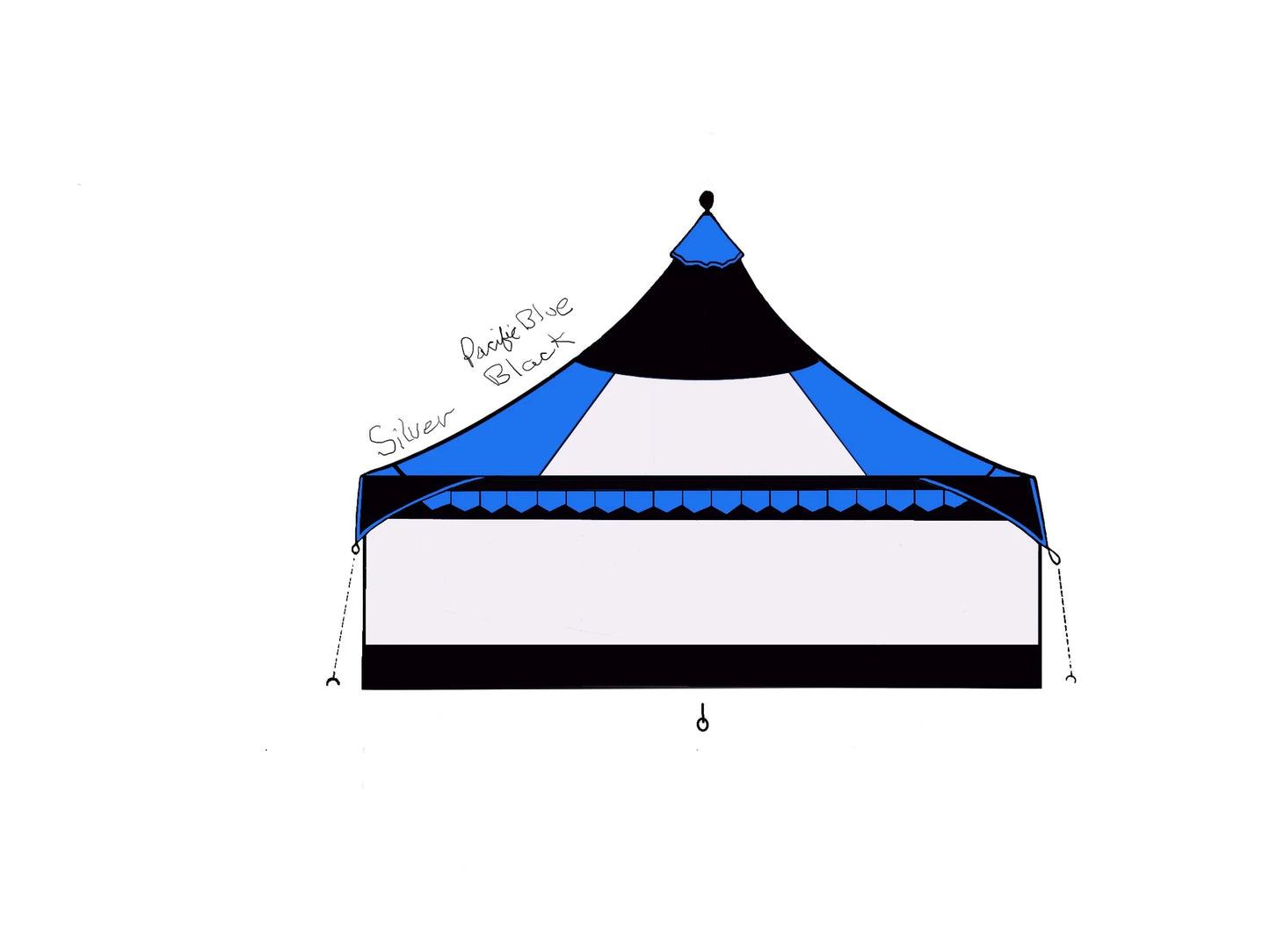 End of year Sale 10FT Oakenfoot Tent system, Off the Shelf tent