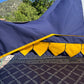 12-footer Faire Sails pattern Oakenfoot tent system, center pole free, off the shelf
