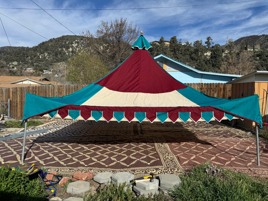 15-footer Oakenfoot Tent System, off the shelf
