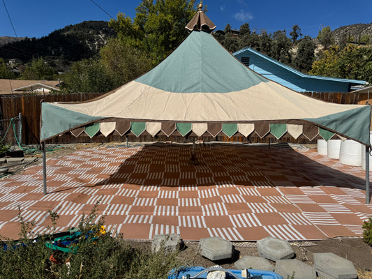 Gen 3, 15-footer Oakenfoot classic tent system, off the shelf