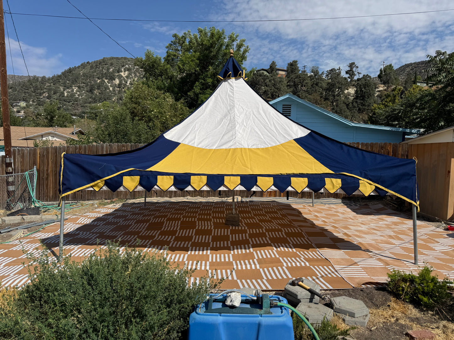 Classic 15-foot Oakenfoot tent system, Gen 3, Off the Shelf