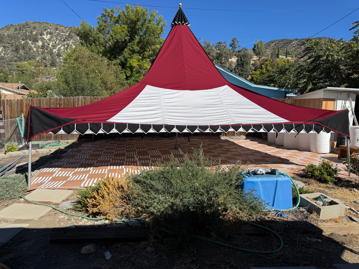 Gen 3, 20-footer Oakenfoot tent system, off the shelf