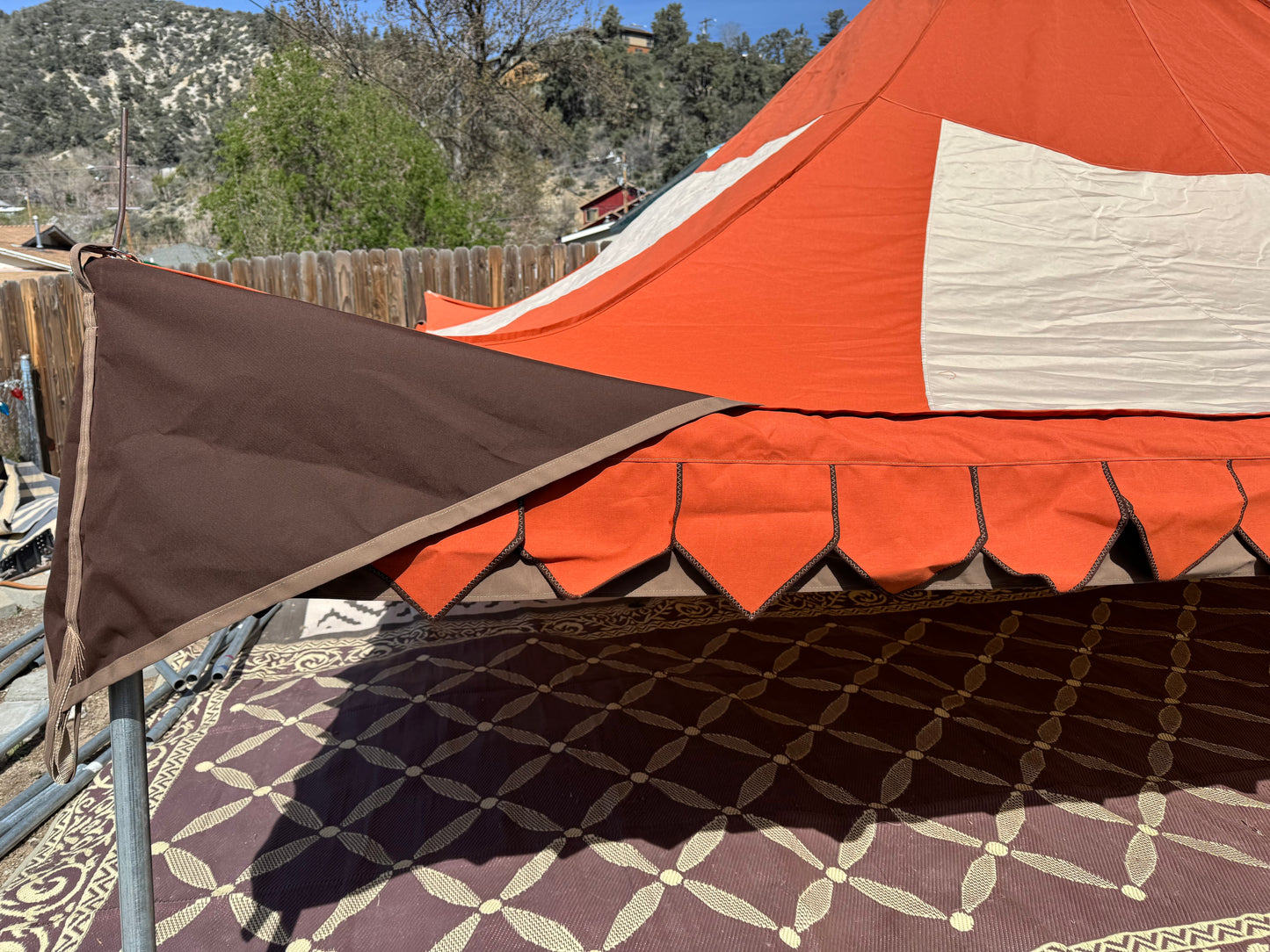 20-footer Oakenfoot Tent System, Off the Shelf