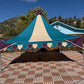 Gen 3, 12-footer Faire Sails pattern, Oakenfoot tent system, off the shelf