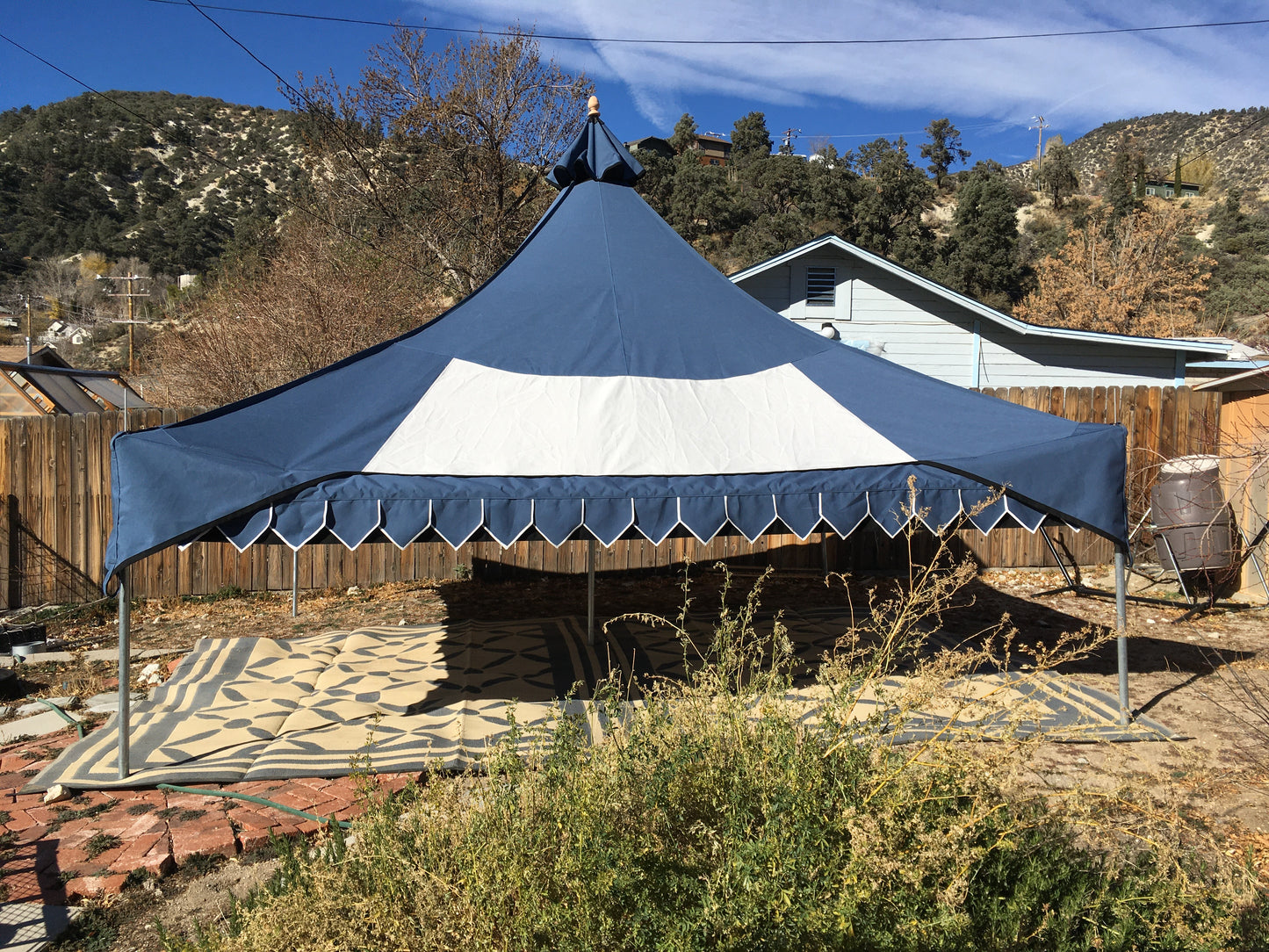 Oakenfoot Faire Tents - 20-foot "Maker" tent system