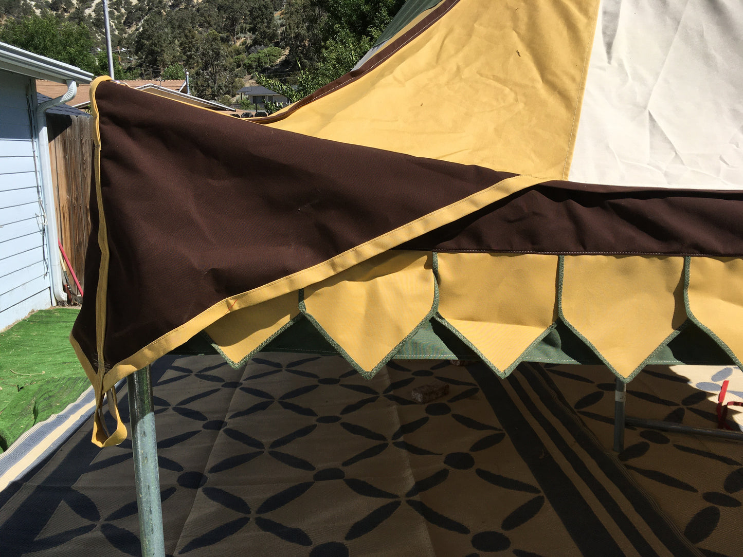 Oakenfoot 10-foot GOLD - Off the Shelf Tent system