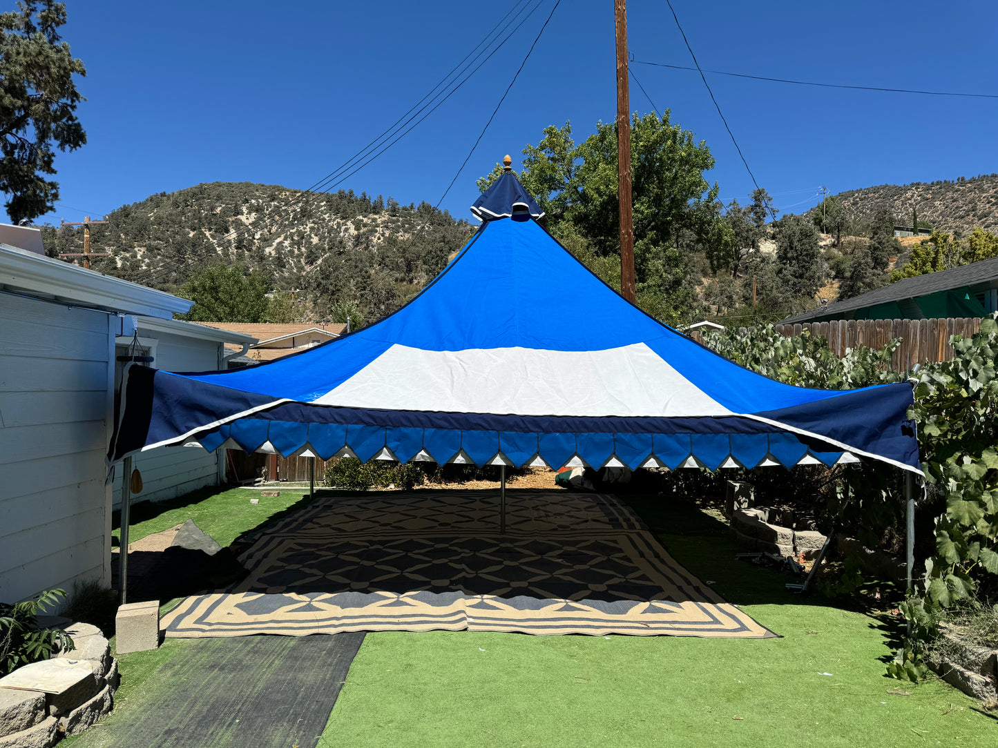 Oakenfoot 15' tent system, Off the Shelf