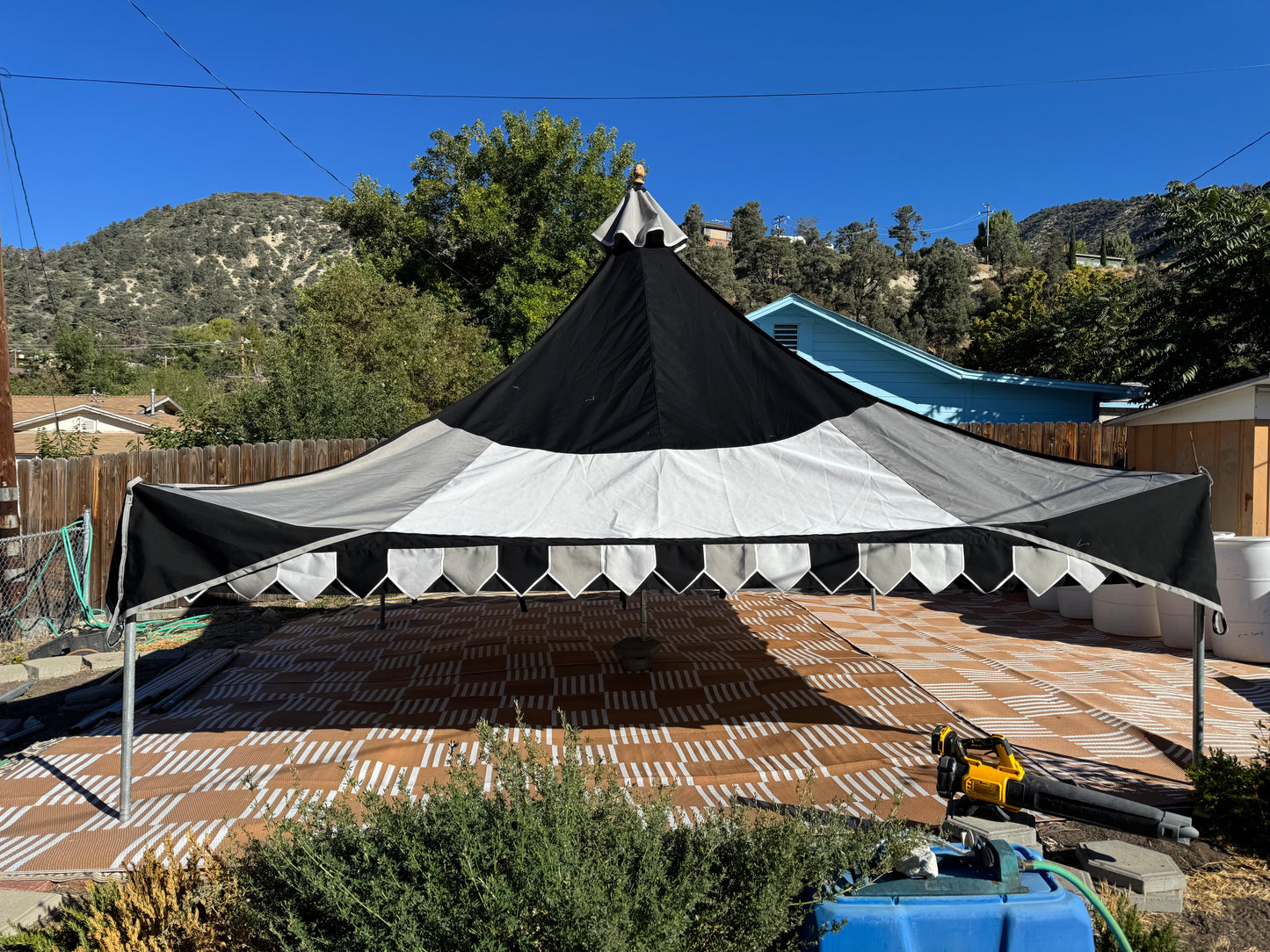 Gen 3 Oakenfoot tent system, 15-footer, off the shelf