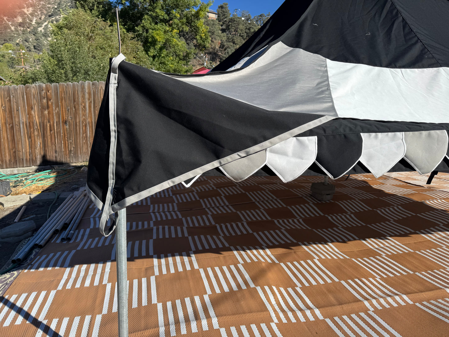 Gen 3 Oakenfoot tent system, 15-footer, off the shelf