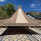 12-foot Oakenfoot Faire Sails pattern tent system, Off the Shelf