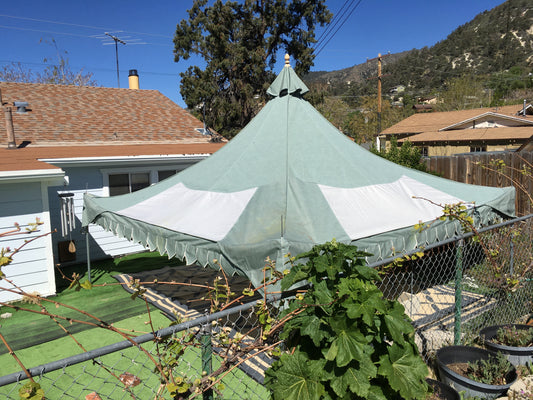 Oakenfoot Premium 15-foot Sunbrella tent system