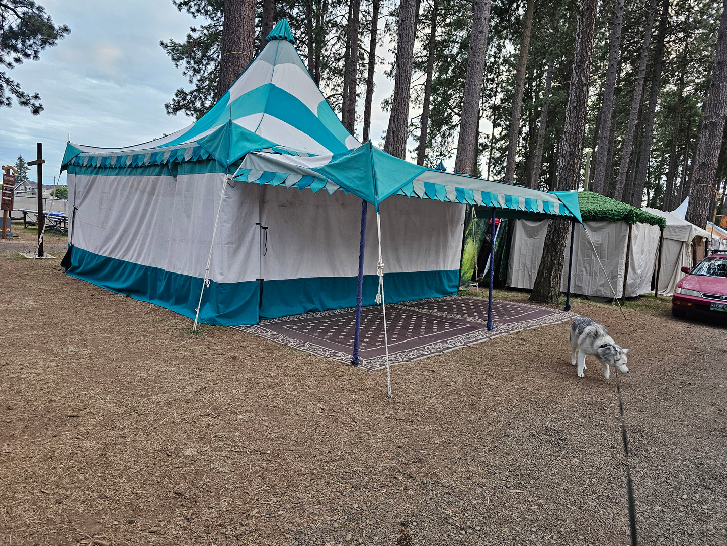 Oakenfoot Patio for 15' or 20' tent systems, Paillions and Parts
