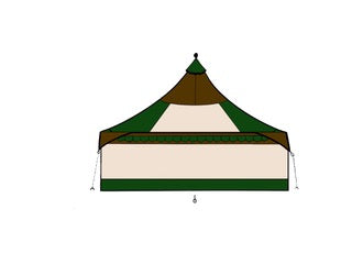 Oakenfoot, Off the Shelf, 15-foot complete pavilion style tent system