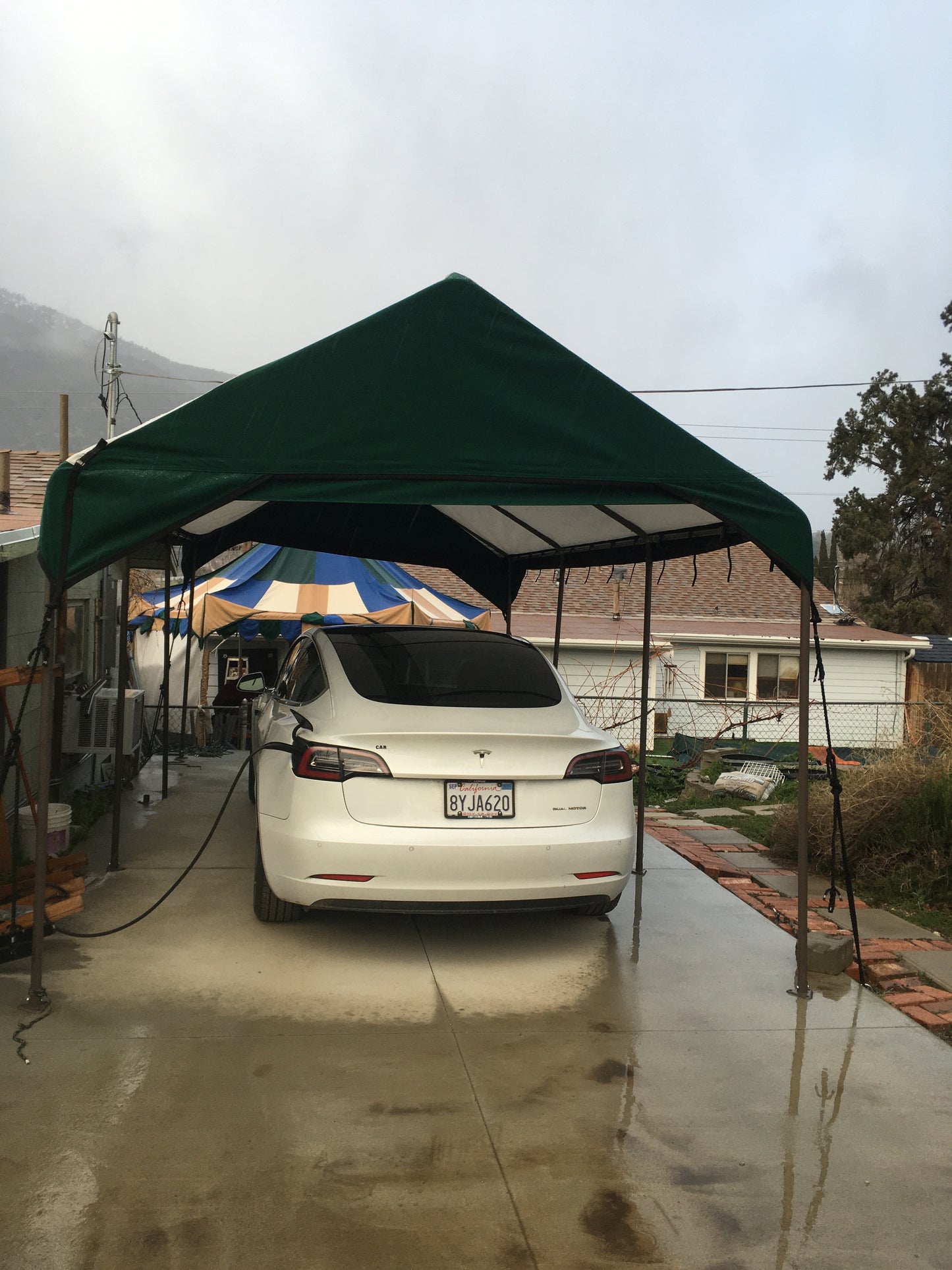 Sunbrella Carport replacement roof fits standard 10'x20' systems