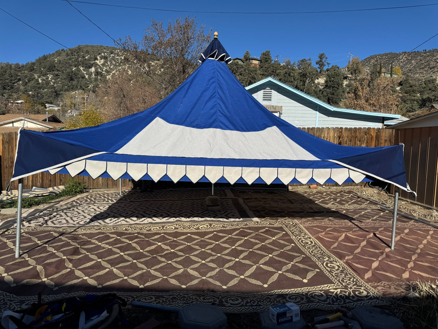 2026 New 15'x15' Oakenfoot tent system, off the shelf