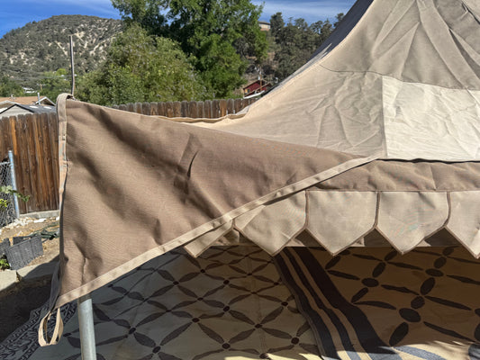 15' Oakenfoot tent system, off the shelf
