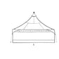 Gen 3 Oakenfoot tent system 20-footer, off the shel
